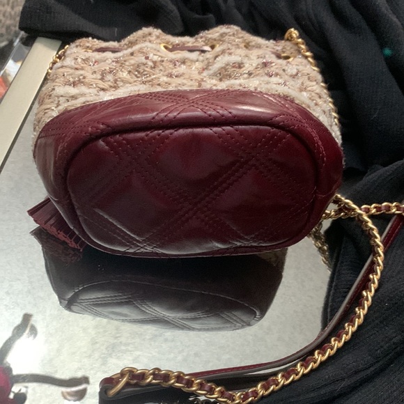 Tory Burch Soft Tweed Mini Bucket Bag - Picture 7 of 7